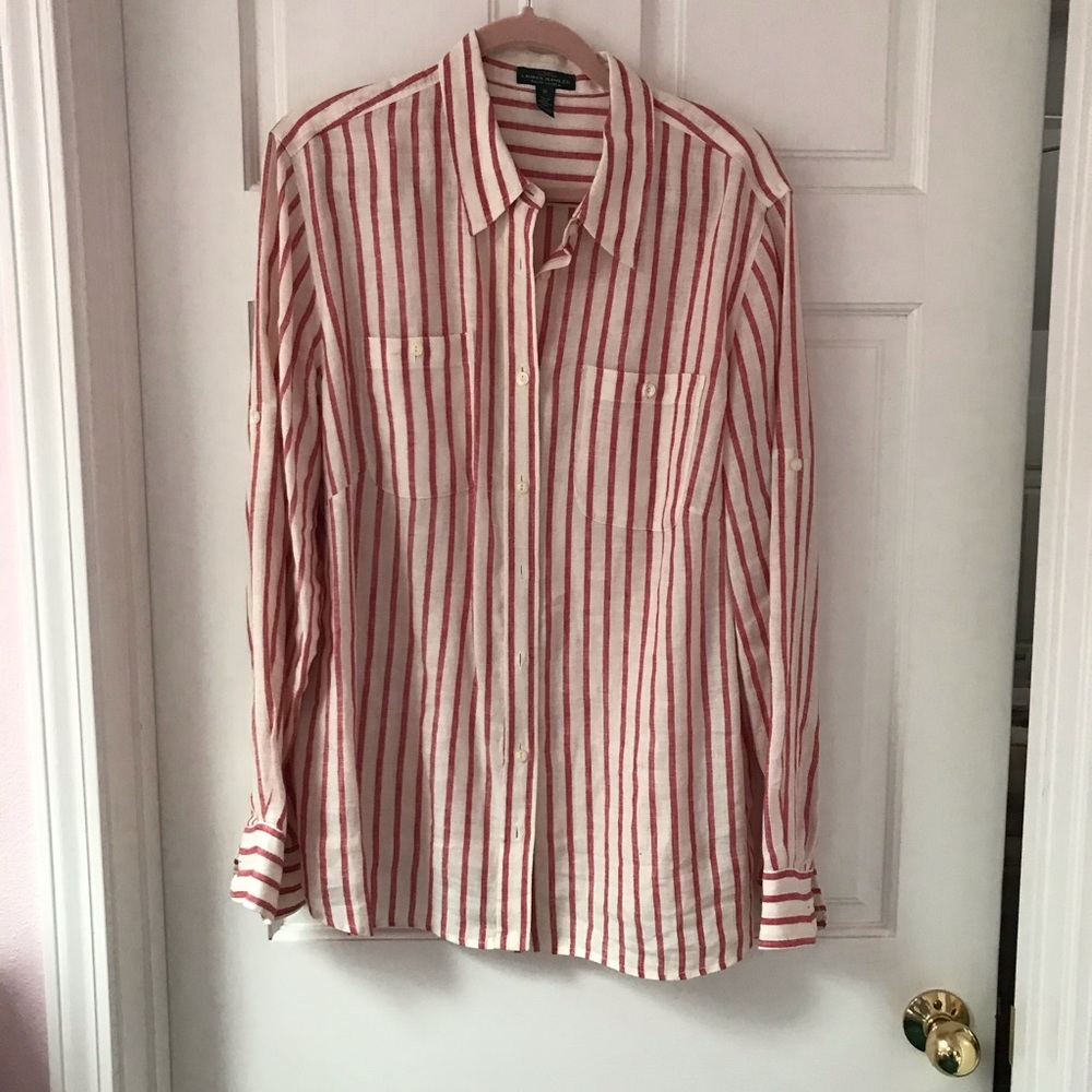 Ralph Lauren long sleeve linen shirt